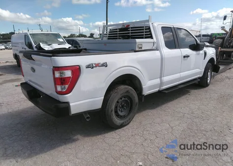 2022 Ford F150 Super Cab из США, поврежденный, VIN 1FTEX1EB1NKE91384